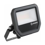 Ledvance Projecteur LED Aluminium Noir 17W 2200lm 100D - 830 Blanc Chaud | IP66 - Symétrique