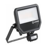 Ledvance Projecteur LED Aluminium Noir 41W 6000lm 100D - 840 Blanc Froid | IP65 - Détecteur De Mouvement Et De Lumière - Symétrique