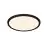 Nordlux Oja 29 Plafonnier Noir 15W 1700lm - 830-840 CCT | 294mm