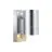 Nordlux Tin Applique Murale Métal et Verre Gris | 76mm - IP54 - Convient pour GU10 - Détecteur de Mouvement et de Lumière 