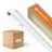 Lot 4x Ledvance Réglette LED Linear Compact Commutateur 12W 1200lm - 830 Blanc Chaud | 90cm
