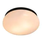 Nordlux Foam Plafonnier Noir | Convient pour 1x E27